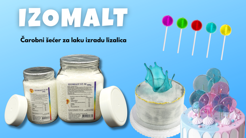 IZOMALT ZA LAKU IZRADU LIZALICA